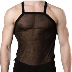 Andrew Christian Sheer Burnout Tank XL Extra Large